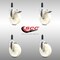 Service Caster 5 Inch 316SS Nylon Swivel 3/4 Inch Expanding Stem Caster Lock Brake SCC, 2PK SCC-SS316TTLEX20S514-NYS-2-S-2-34 - alternate 1
